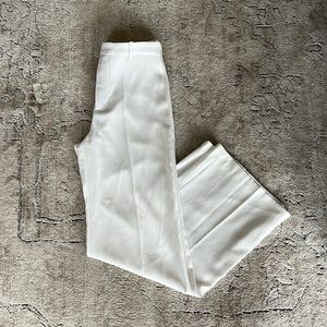Zara white wide leg trouser. Size medium.